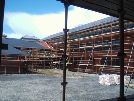 New School Site on May 2009